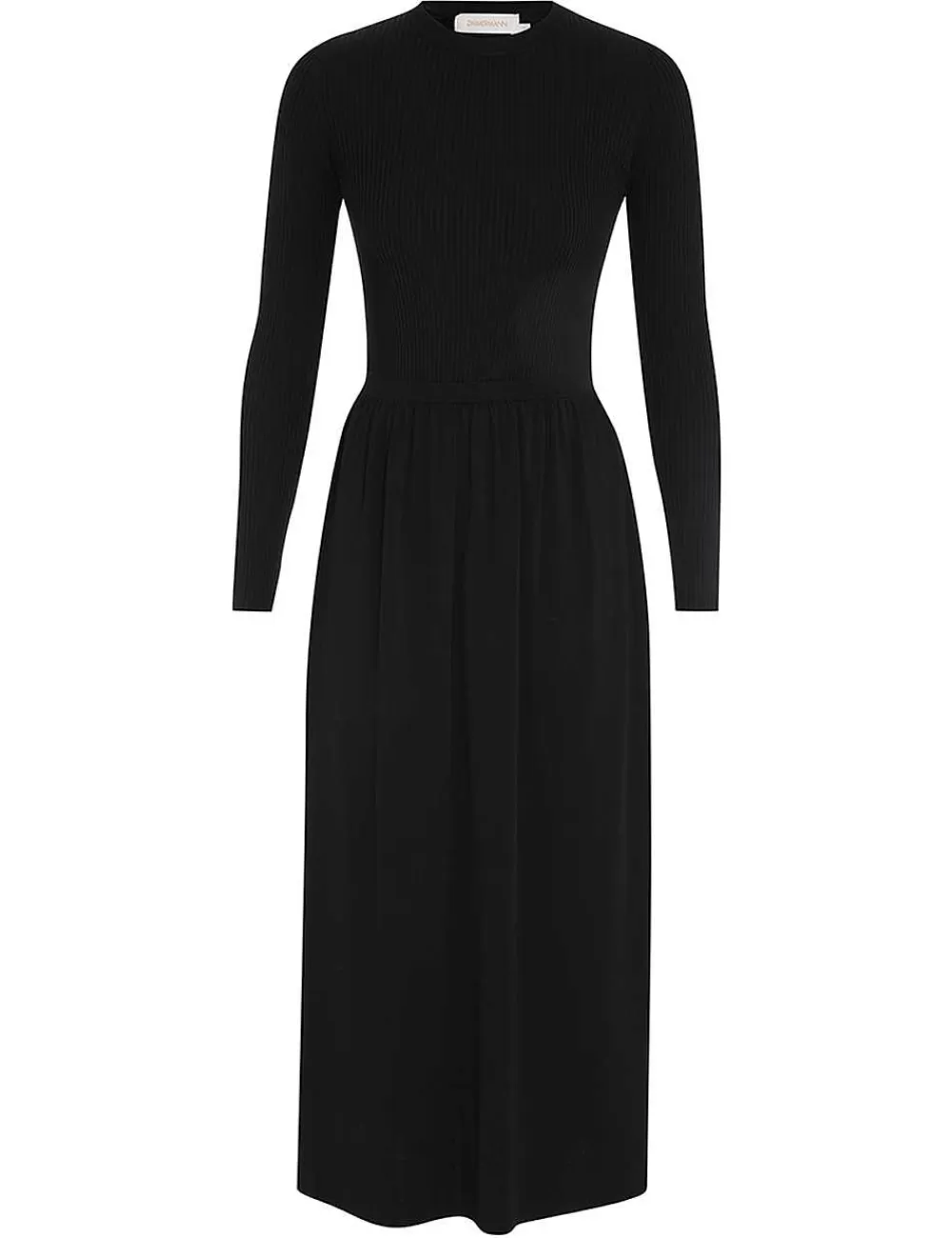 Store ZIMMERMANN Rib Midi Dress