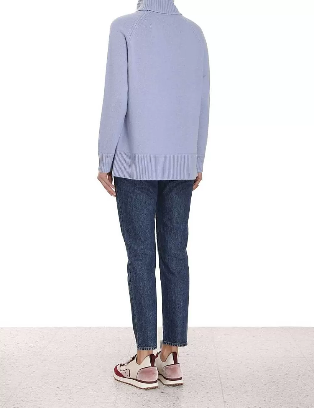 Shop ZIMMERMANN Roll Neck Sweater