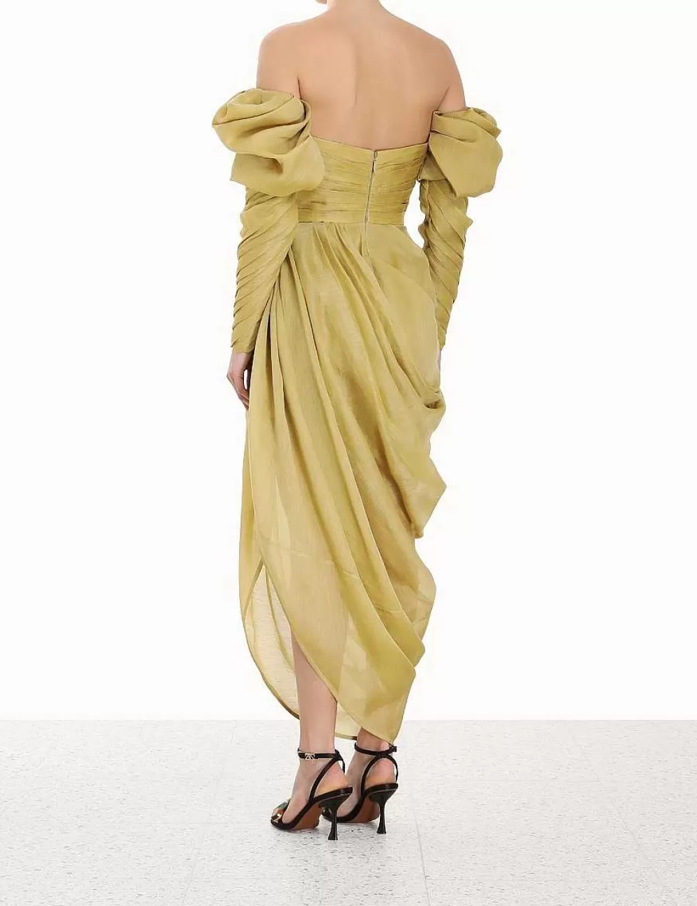 Flash Sale ZIMMERMANN Sensory Drape Midi Dress