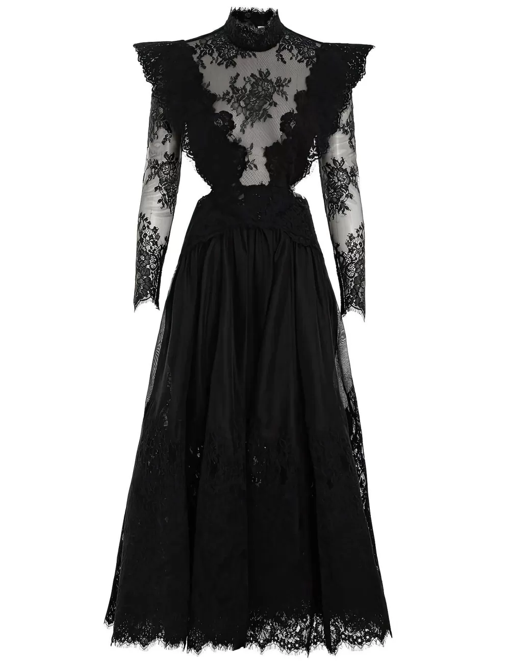 Best ZIMMERMANN Sensory Lace Yoke Gown