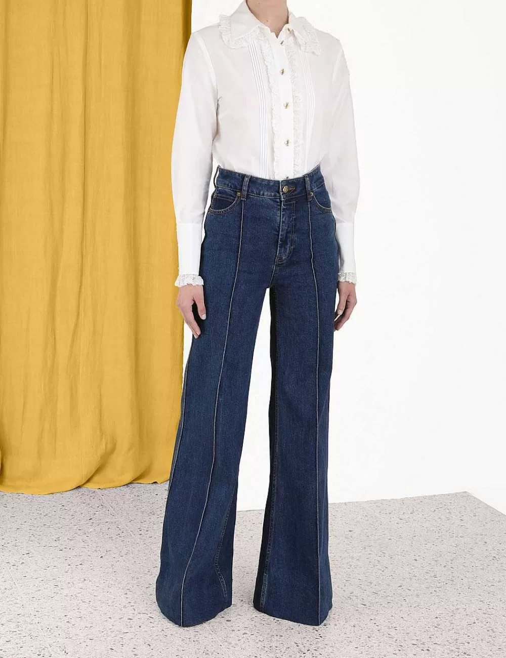 Best ZIMMERMANN Sensory Pintucked Shirt