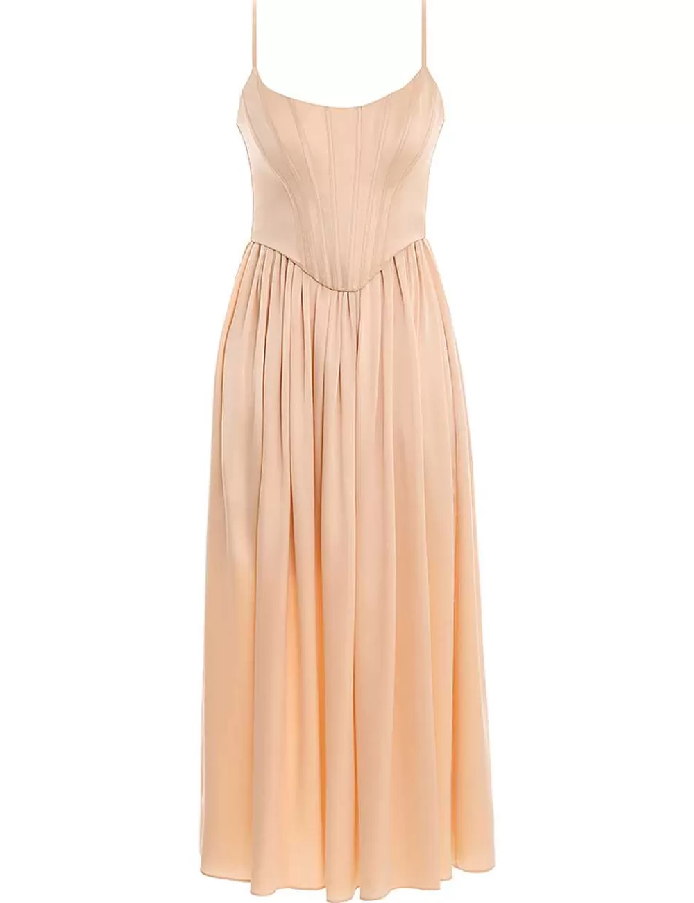 Fashion ZIMMERMANN Silk Corset Dress