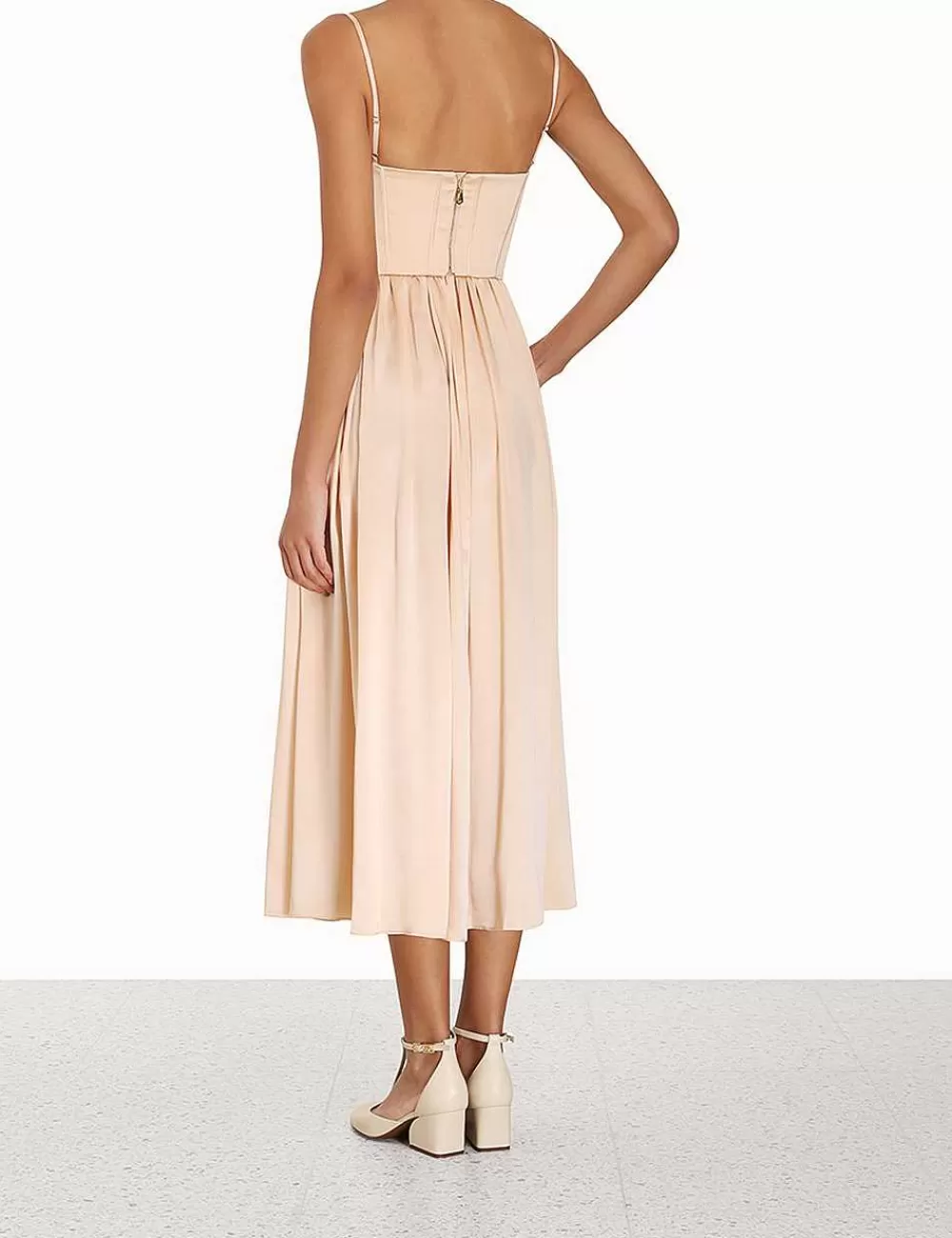 Best ZIMMERMANN Silk Corset Dress
