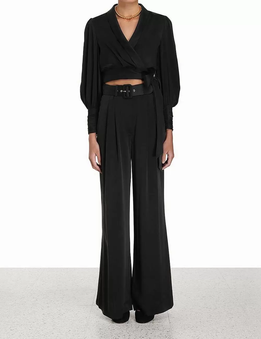 Cheap ZIMMERMANN Silk Wrap Top