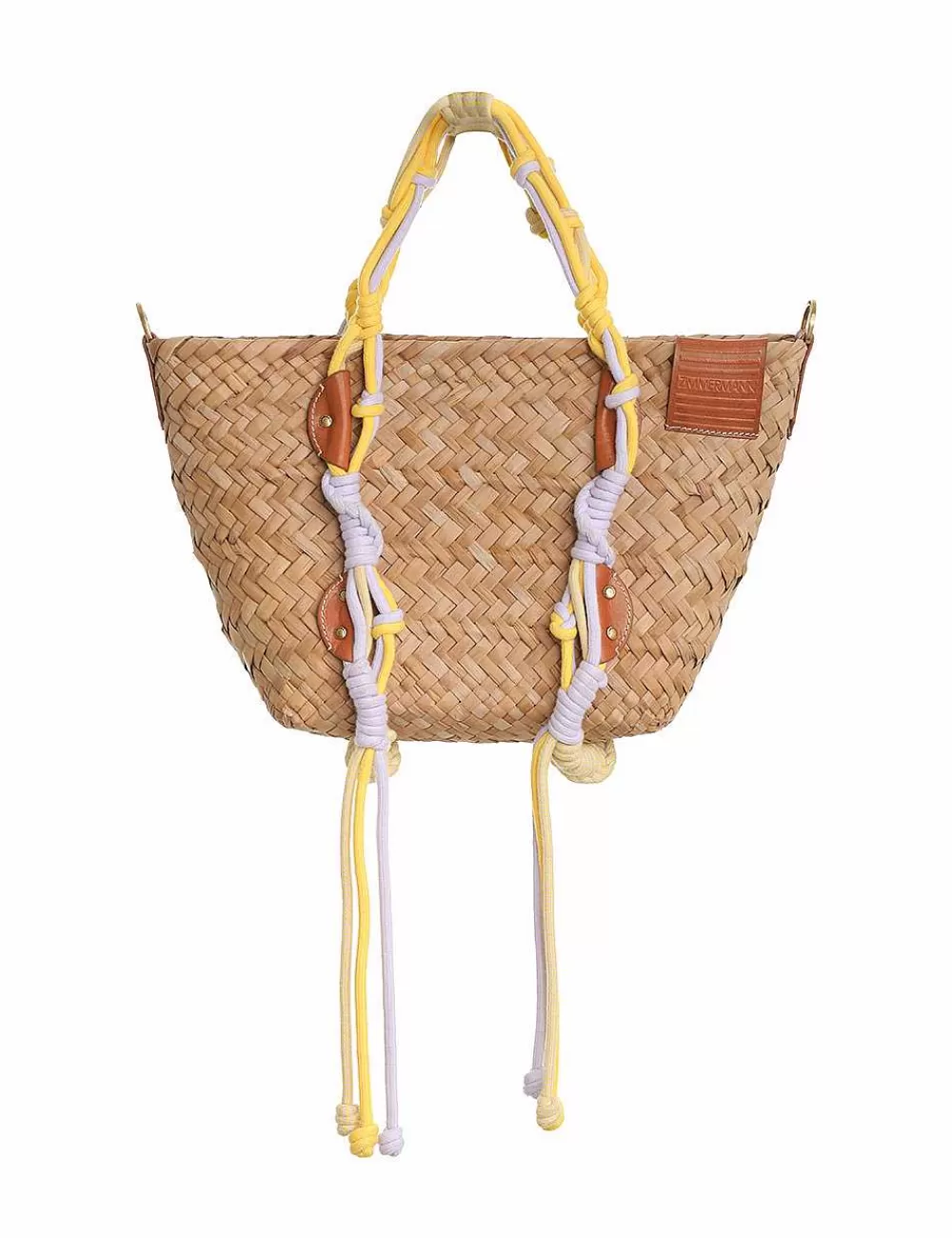 Fashion ZIMMERMANN Small Macrame Woven Basket