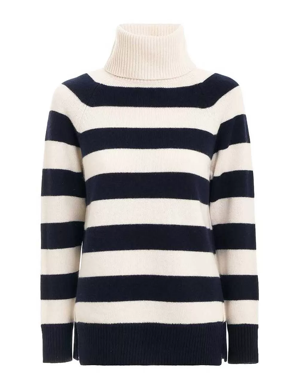 Store ZIMMERMANN Striped Roll Neck Sweater