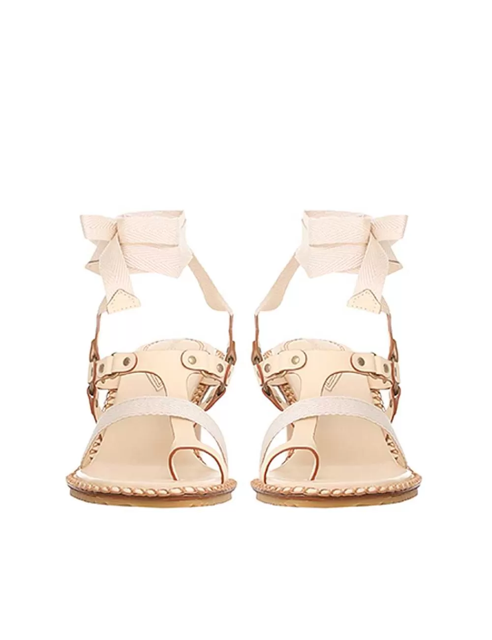 Fashion ZIMMERMANN Toe Thong Bow Sandal 65