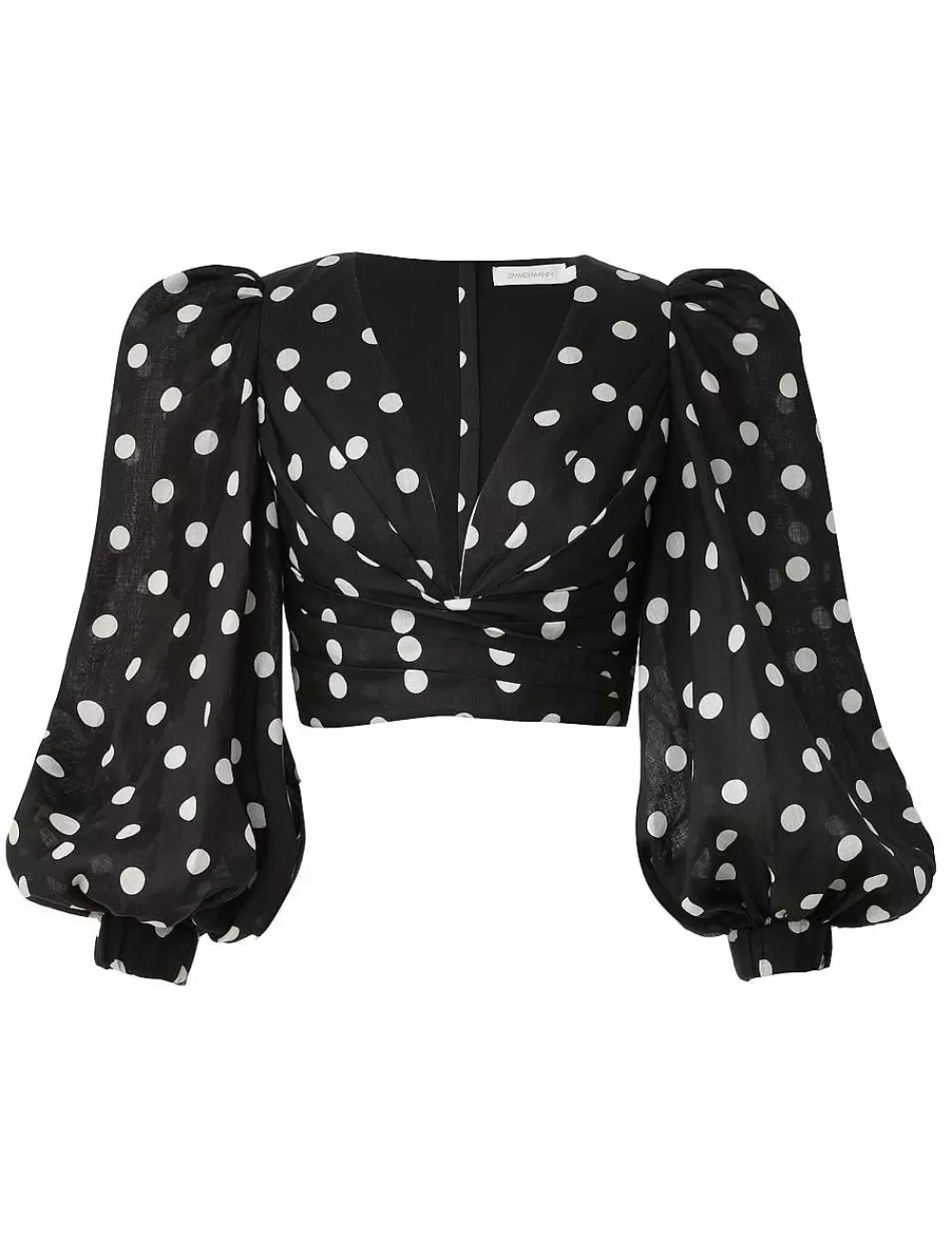 Shop ZIMMERMANN Tuck Bodice Top