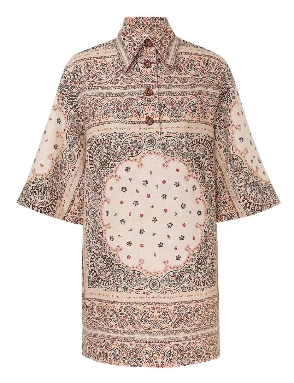 Best Sale ZIMMERMANN Tunic Mini Dress