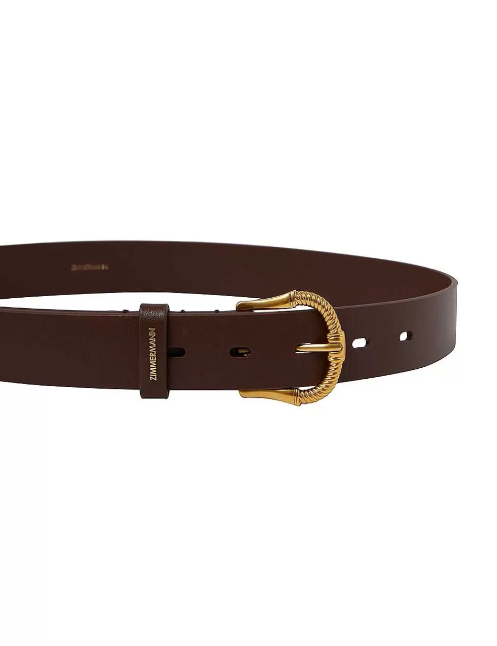 Best Sale ZIMMERMANN Twisted Buckle Leather Belt 30
