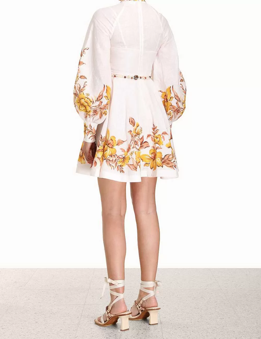 Hot ZIMMERMANN Vacay Button Up Mini Dress