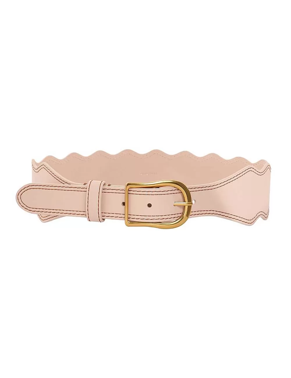 Clearance ZIMMERMANN Wave Leather Waist Belt