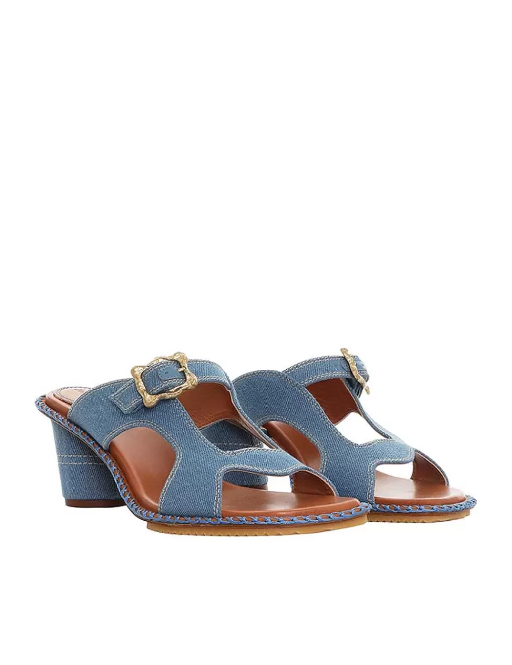 Sale ZIMMERMANN Wavy Mule Sandal 65