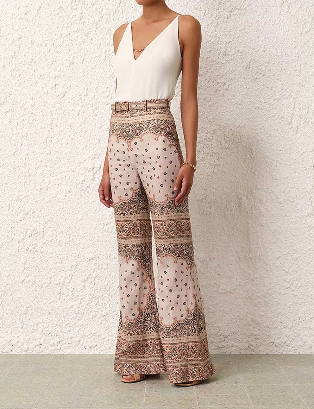 Clearance ZIMMERMANN Wide Leg Pant