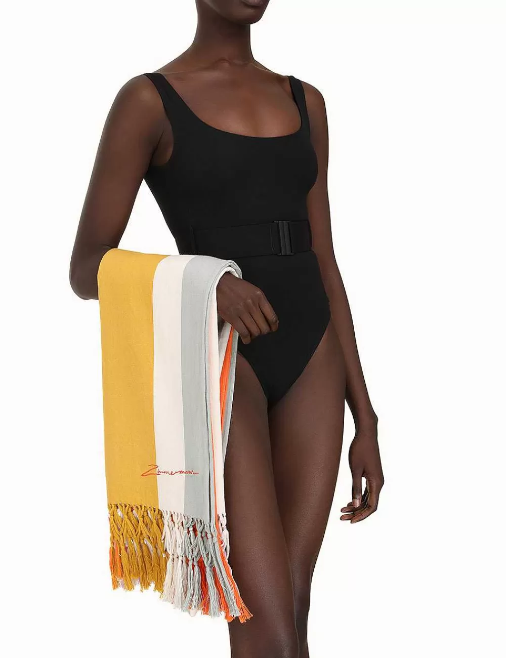 Outlet ZIMMERMANN Woven Jacquard Towel
